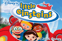 Little Einsteins screenshot 3 for GameBoy Advance